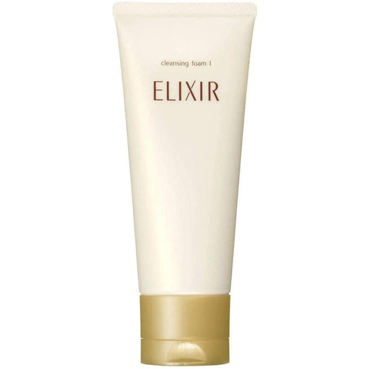 ELIXIR cleansing foam tube, cream body with gold cap