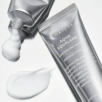 S.NATURE Aqua Squalane Moisturizing Cream 30ml – Lightweight Hydrating Face Cream