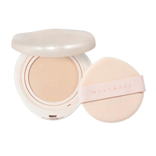Water glow coating balm refill compact with light beige balm disc and open case