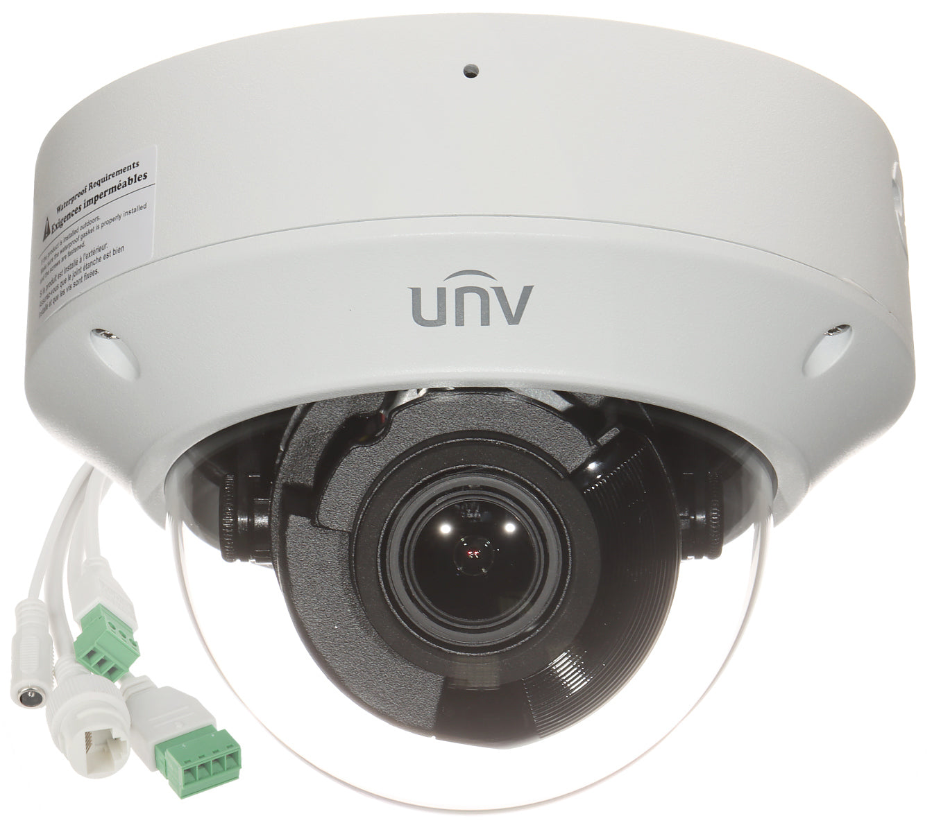 Uniview PRIME-I Series 5MP LightHunter IR Dome Network Camera (IPC3235SB-ADZK-I0) Motorised, 2.7-13.5mm, SD Card, WDR, IR40m, Built-in Mic