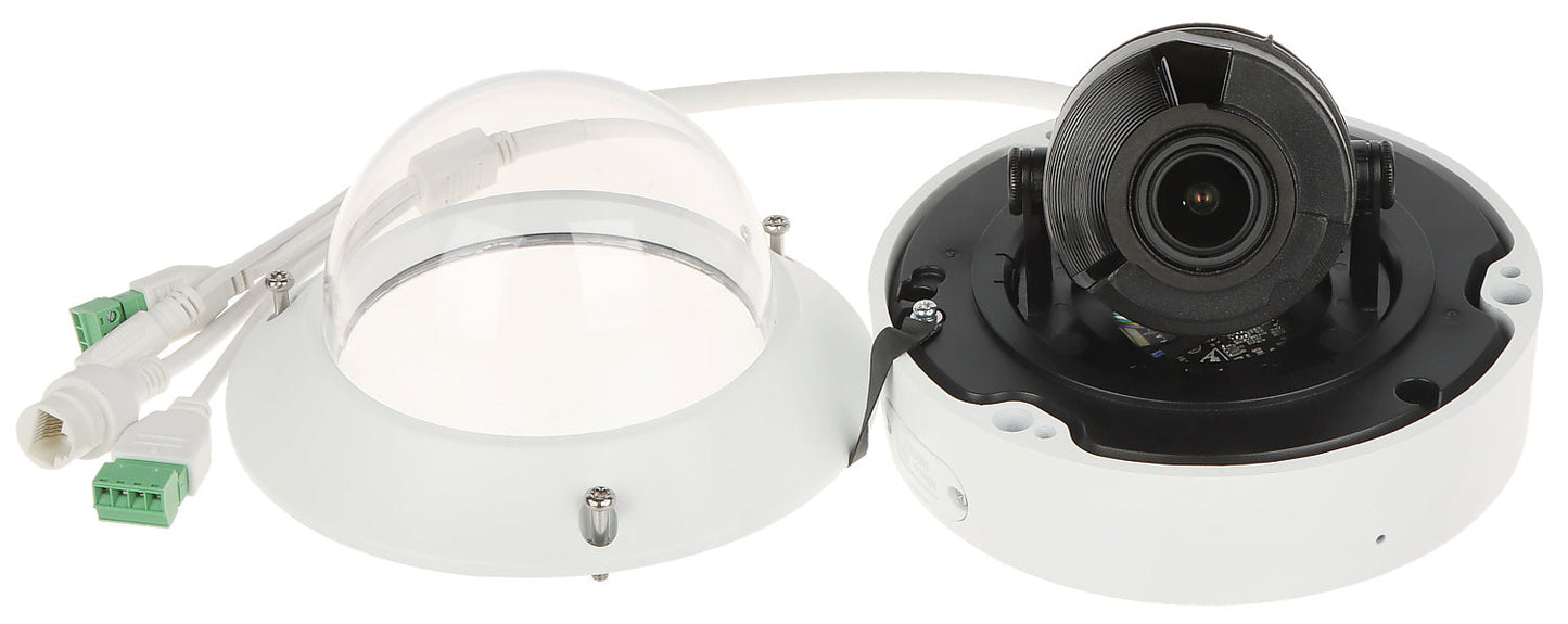 Uniview PRIME-I Series 5MP LightHunter IR Dome Network Camera (IPC3235SB-ADZK-I0) Motorised, 2.7-13.5mm, SD Card, WDR, IR40m, Built-in Mic