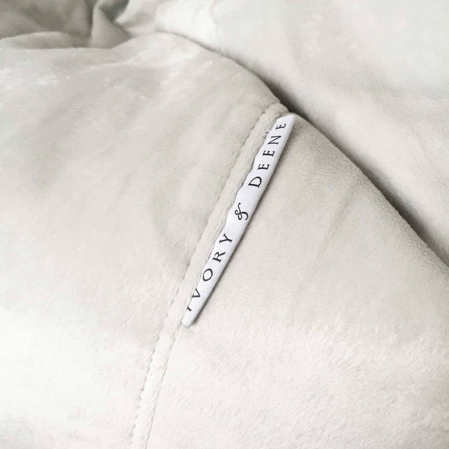 Pierre Fur Bean Bag - White