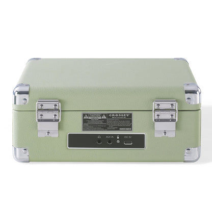 Crosley Cruiser Portable Retro CD Player with Stereo Bluetooth Speakers, FM Radio - Mint
