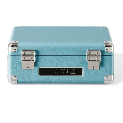 Crosley Cruiser Portable Retro CD Player with Stereo Bluetooth Speakers, FM Radio - Turqouise