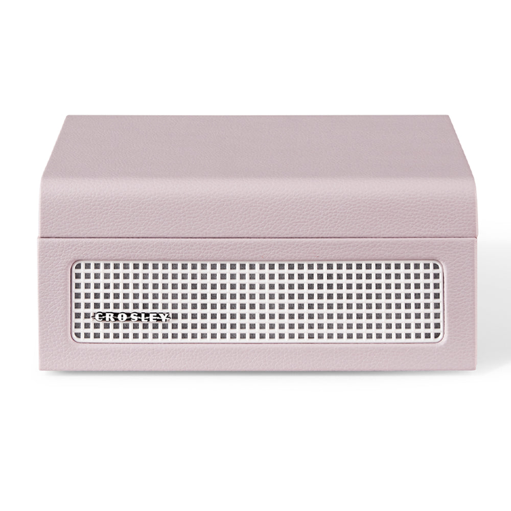Crosley Voyager Portable Retro CD Player with Stereo Bluetooth Speakers, FM Radio - Amethyst