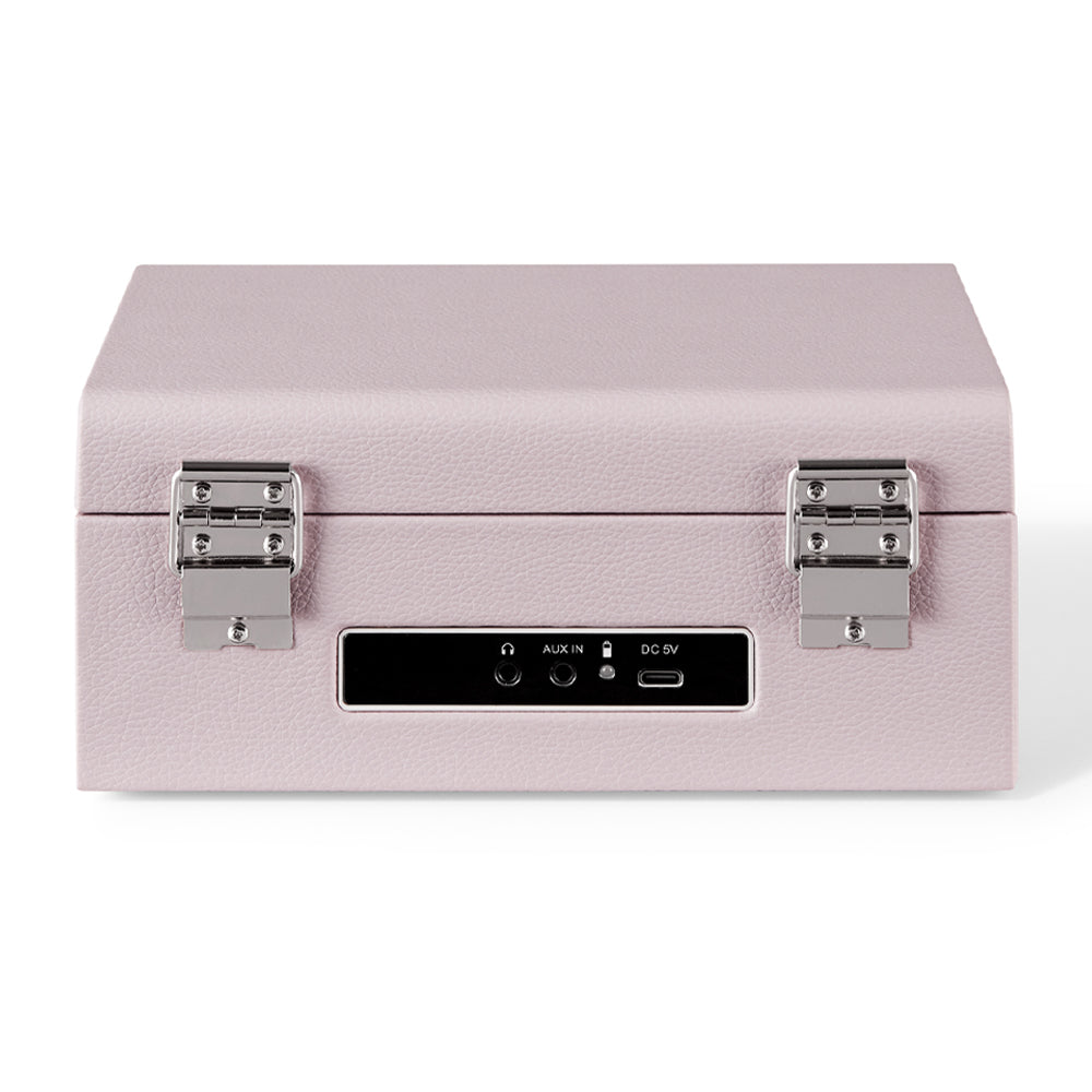 Crosley Voyager Portable Retro CD Player with Stereo Bluetooth Speakers, FM Radio - Amethyst