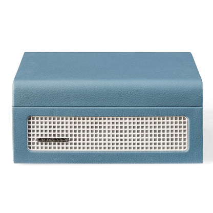 Crosley Voyager Portable Retro CD Player with Stereo Bluetooth Speakers, FM Radio - Washed Blue
