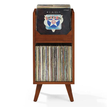 Crosley Asheville Small Vinyl Storage Stand – Walnut