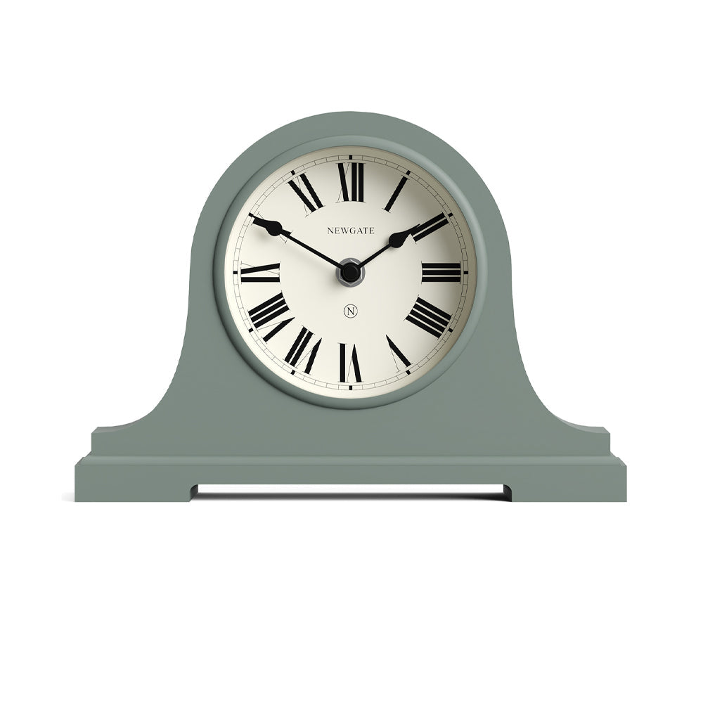 Newgate Broadway Mantel Clock-Asparagus Green