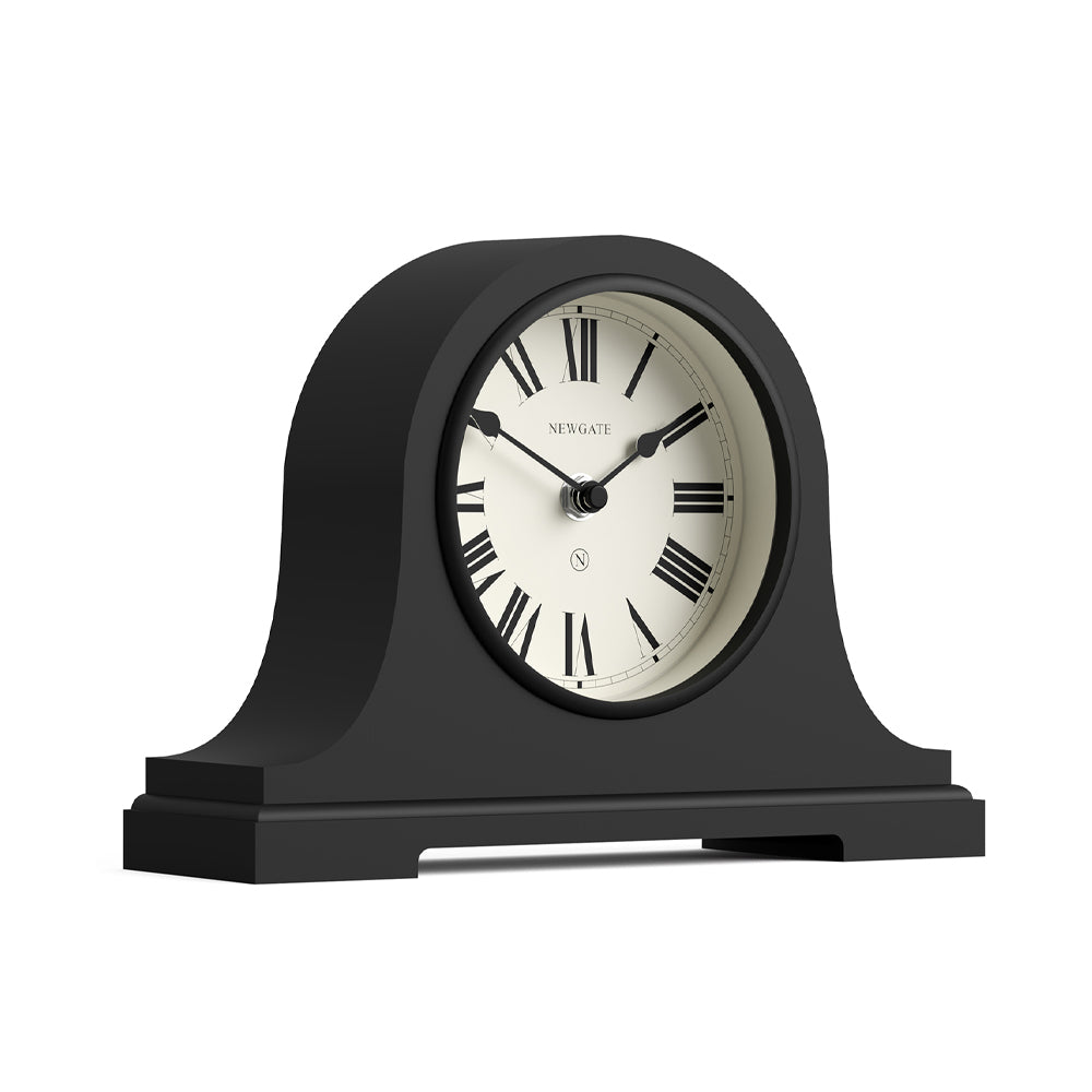 Newgate Broadway Mantel Clock-Black