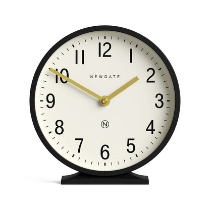 Newgate Q Mantel Clock-Black