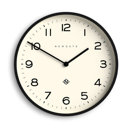 Newgate Number Two Echo Wall Clock-Black