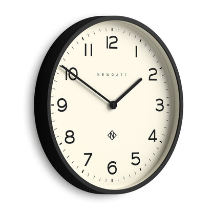 Newgate Number Two Echo Wall Clock-Black