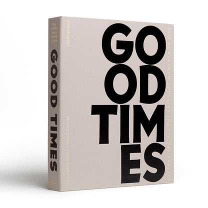Printworks Photo Album-Good Times-Grey