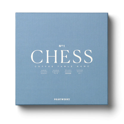Printworks Classic Chess-Dusty Blue