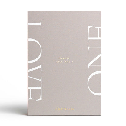 Printworks Photo Book Wedding - 2pack One Love
