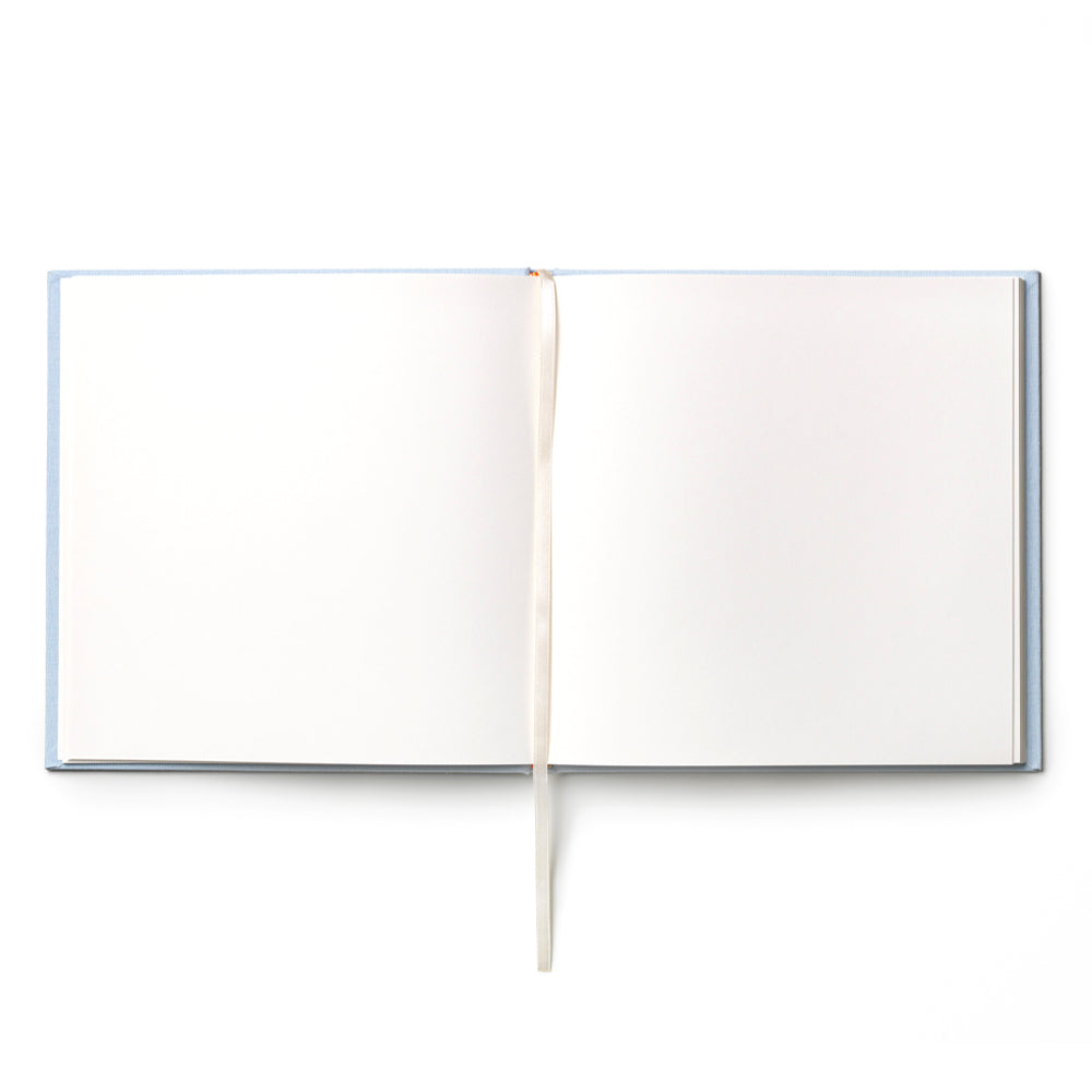 Printworks Guest Book-Be My Guest-Light Blue / Dark Blue
