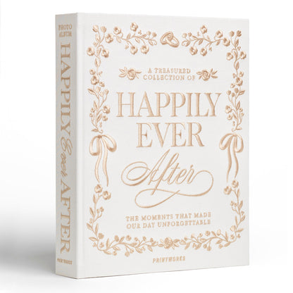 Printworks Embroidered Photo Album-Happily Ever After