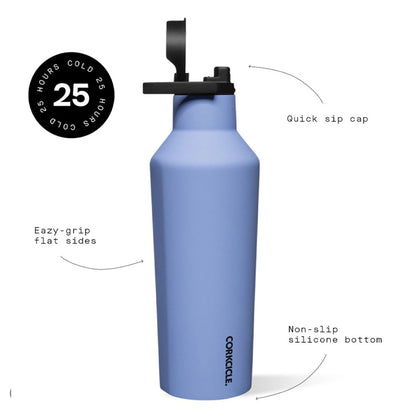 Corkcicle Sport Canteen - 600ml Walnut Wood