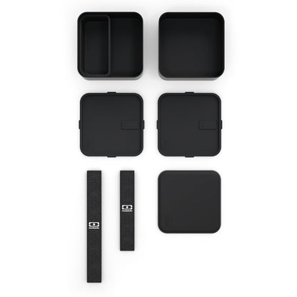 Monbento Mb Square Bento Box - Black Onyx