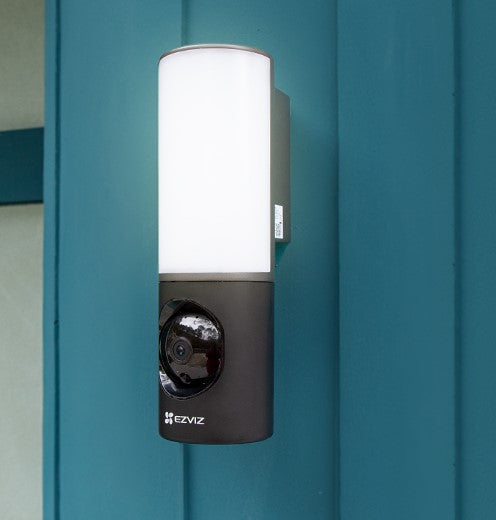 EZVIZ LC3  Smart Security Wall-Light 4MP, AI Powered, night vision,two-way talk Camera
