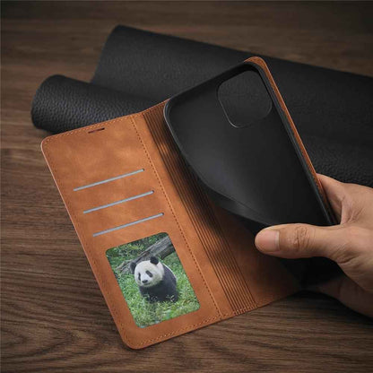 iPhone Flip Leather Wallet Case