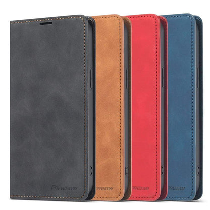 iPhone Flip Leather Wallet Case