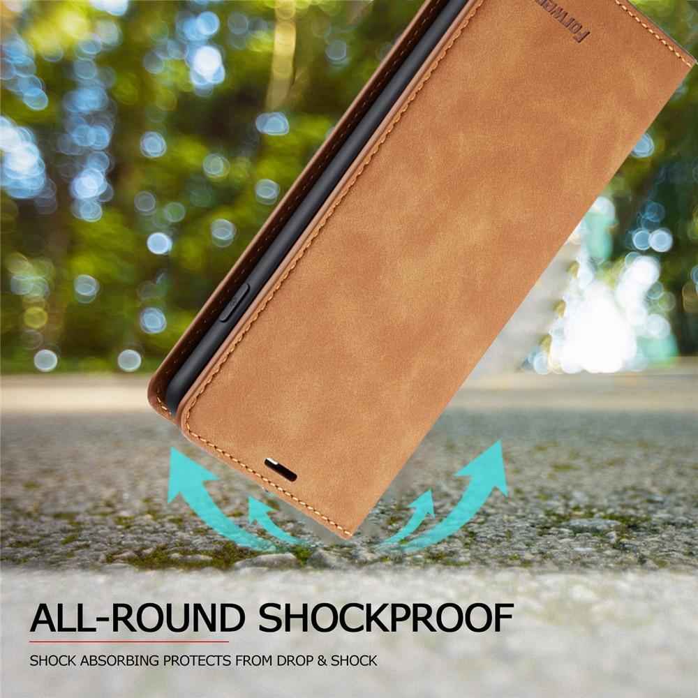 iPhone Flip Leather Wallet Case