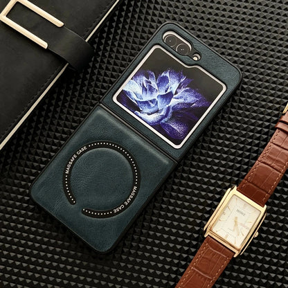 Samsung Z Flip Leather Phone Case