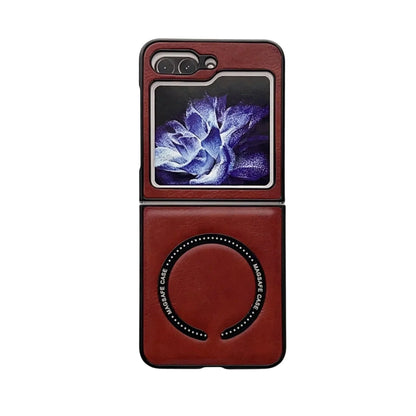 Samsung Z Flip Leather Phone Case