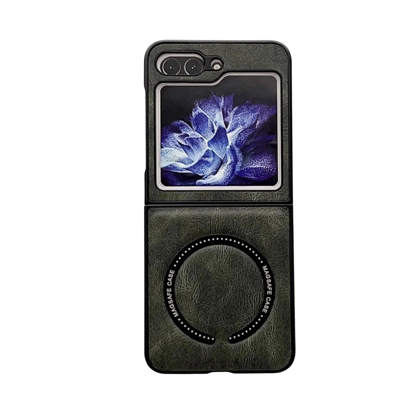 Samsung Z Flip Leather Phone Case
