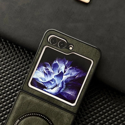 Samsung Z Flip Leather Phone Case