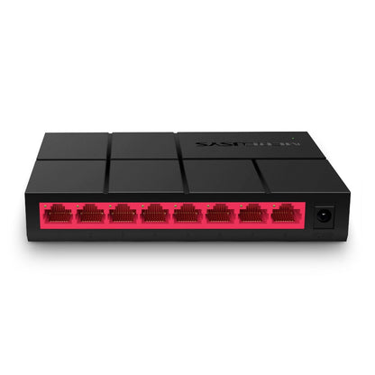 MERCUSYS MS108G | 8-Port Gigabit Desktop Switch | Compact, Plug-and-Play Network Expansion