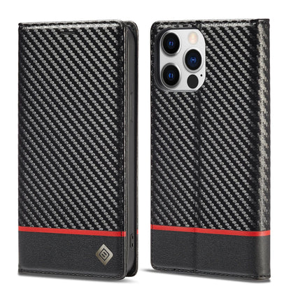 iPhone 15 Carbon Fiber Wallet Case