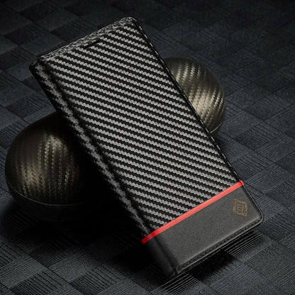 iPhone 15 Carbon Fiber Wallet Case