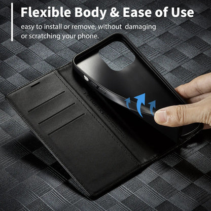 iPhone 16 Carbon Fiber Wallet Case