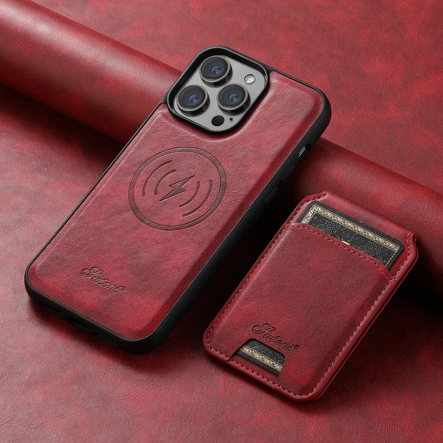 iPhone Detachable MagSafe Wallet Case