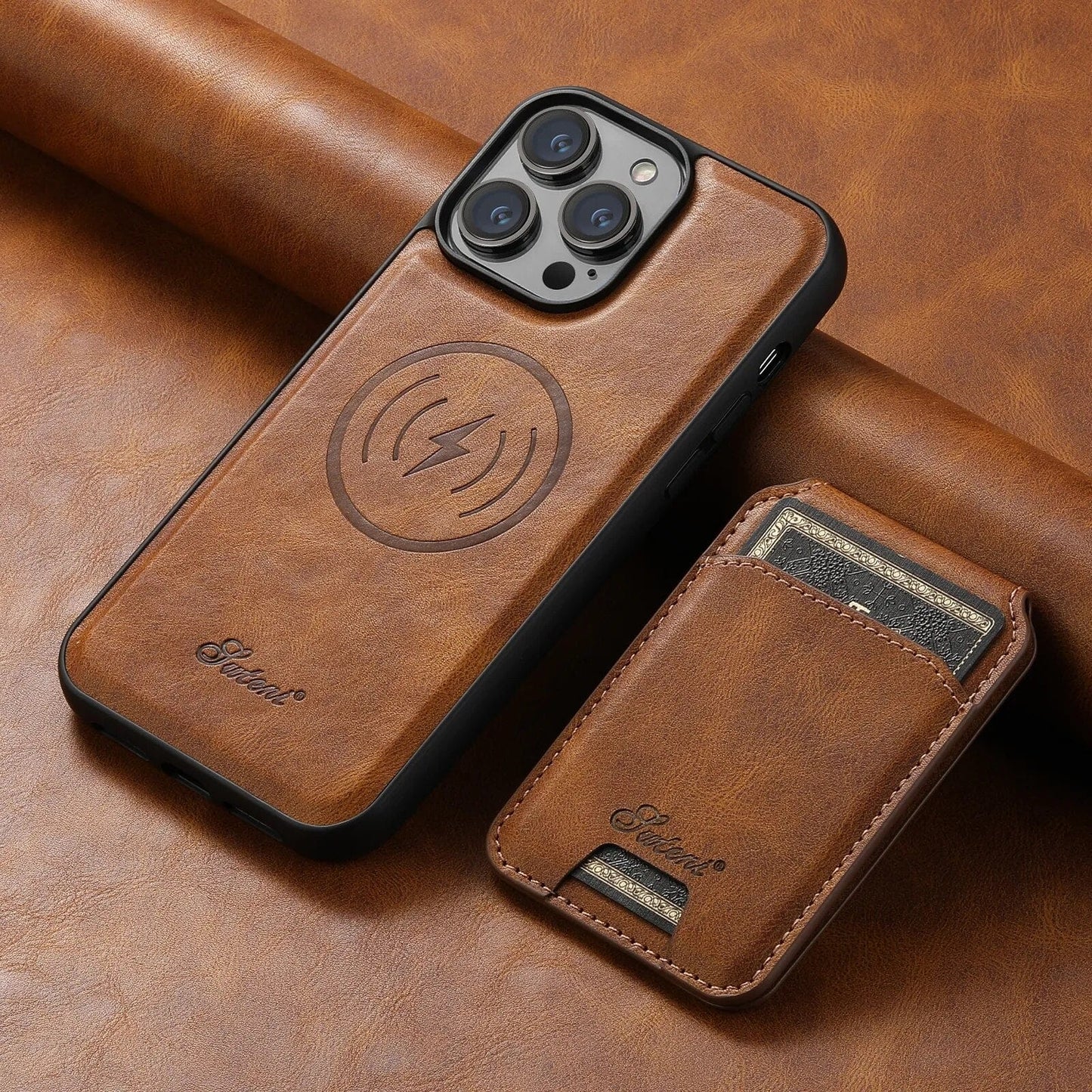 iPhone Detachable MagSafe Wallet Case