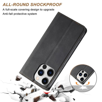 iPhone Leather Wallet Phone Case
