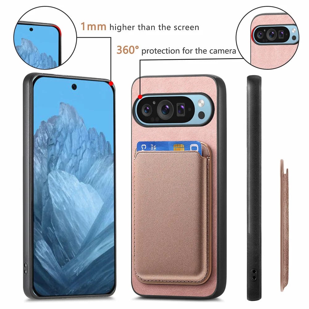 Google Pixel Leather Detachable Cardholder Case