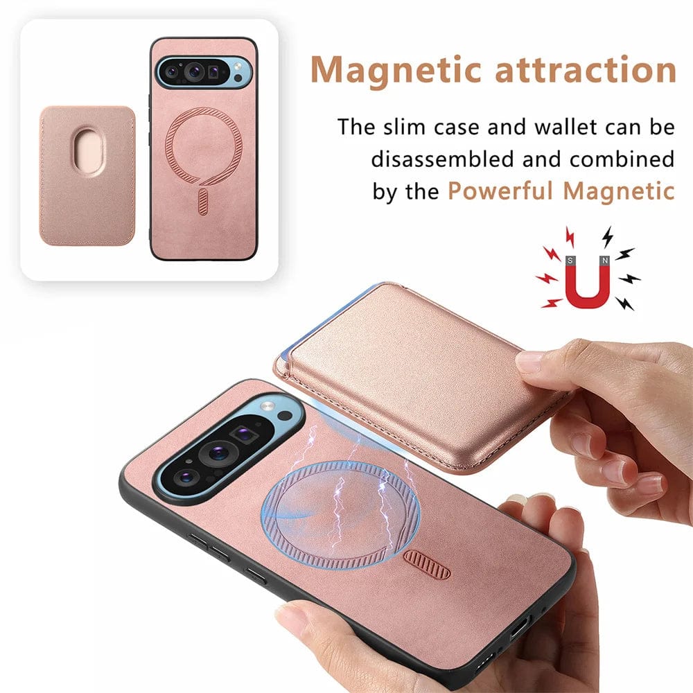 Google Pixel Leather Detachable Cardholder Case