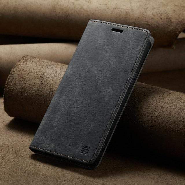 RFID iPhone Leather Wallet Case