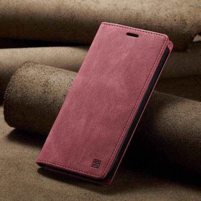 RFID iPhone Leather Wallet Case