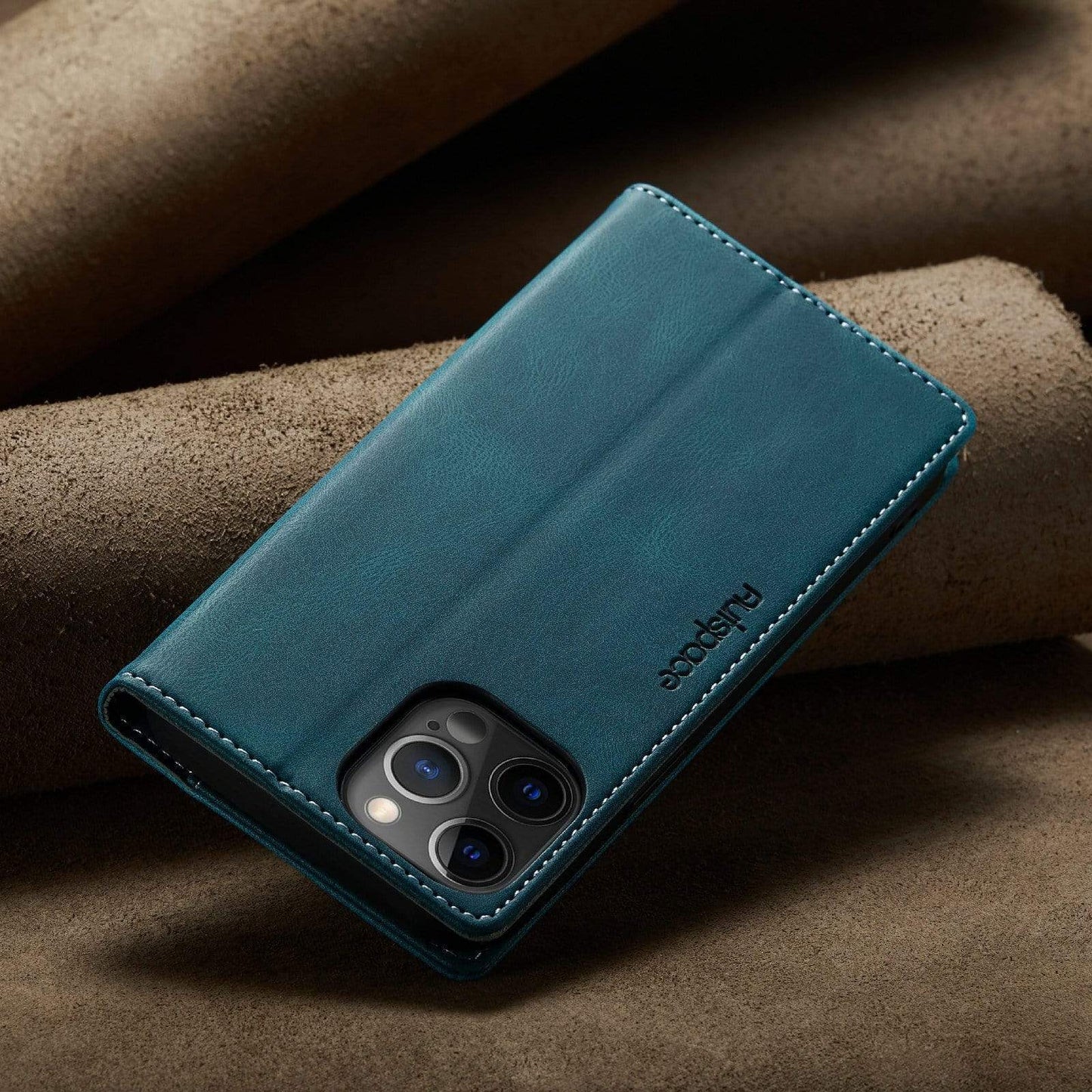 RFID iPhone Leather Wallet Case
