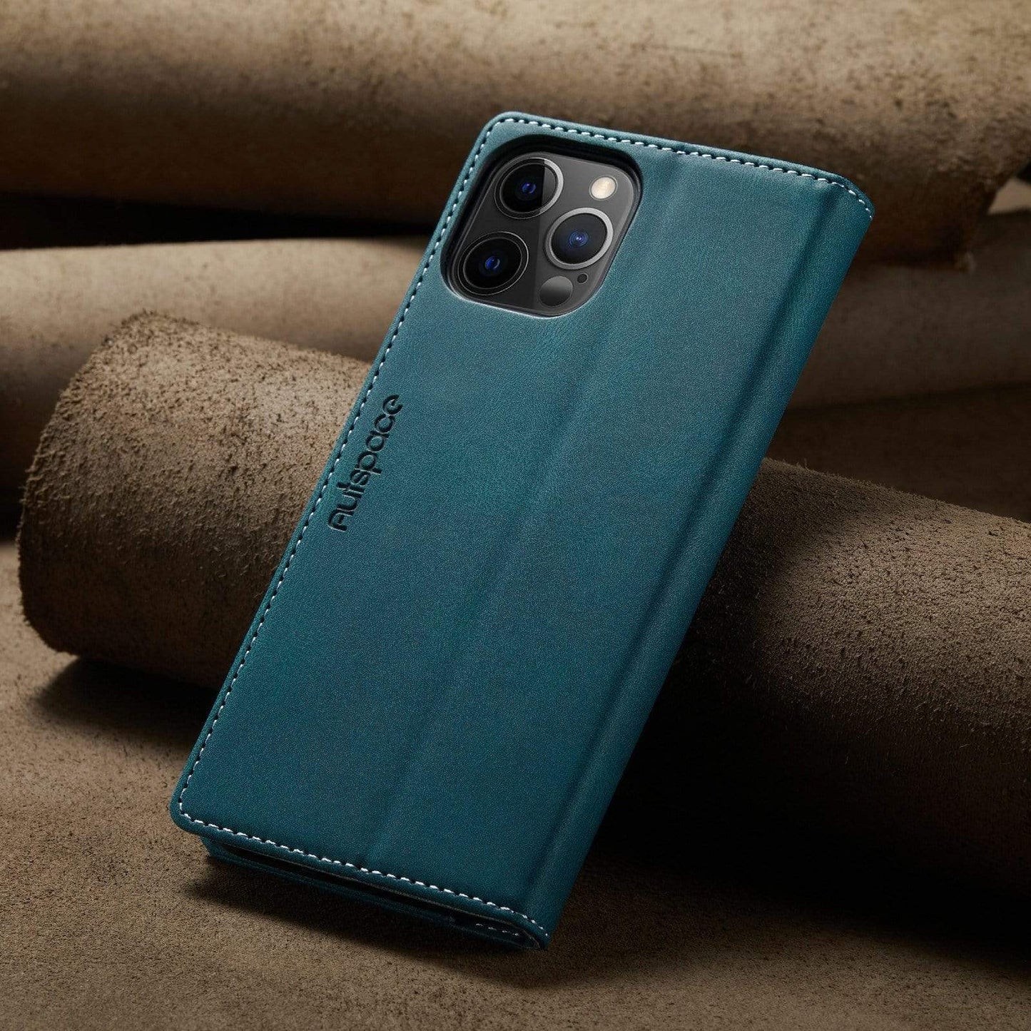 RFID iPhone Leather Wallet Case
