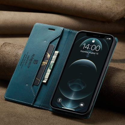 RFID iPhone Leather Wallet Case