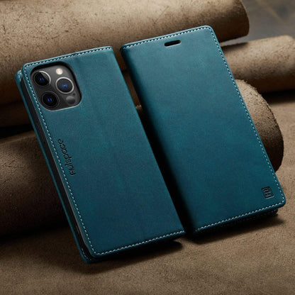 RFID iPhone Leather Wallet Case