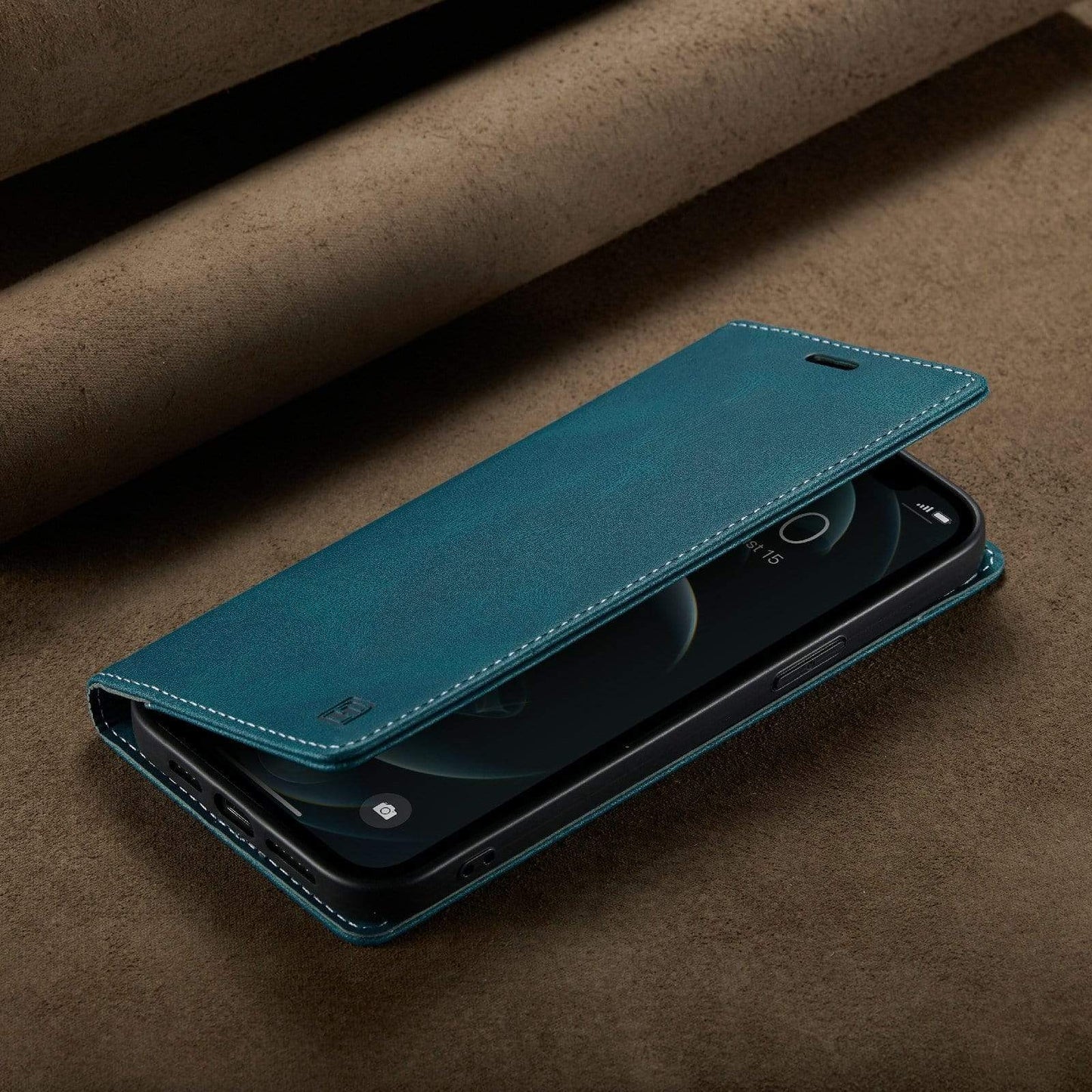RFID iPhone Leather Wallet Case
