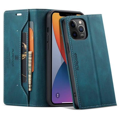 RFID iPhone Leather Wallet Case