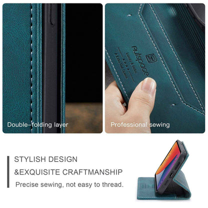 RFID iPhone Leather Wallet Case